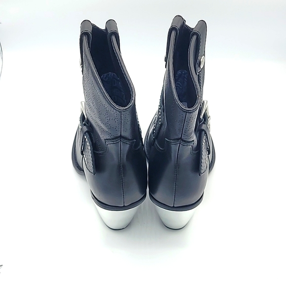 NWOB! Dingo Backstage Leather Western Ankle Boot Women Size 9 Samples Super Rare - Picture 6 of 10